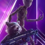 Rocket Raccoon and Groot Infinity War poster